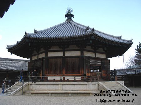 Самое старое деревянное строение - Храм Хорю-дзи